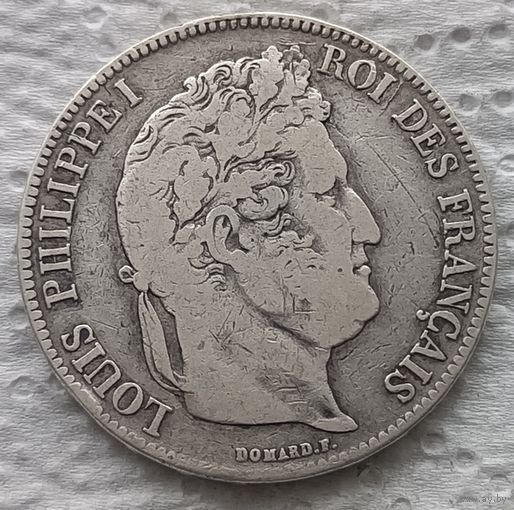 Франция 5 франков 1833