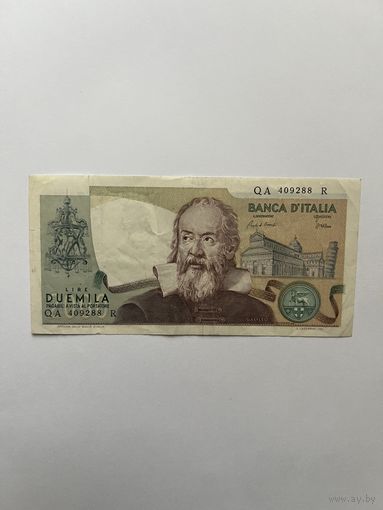 Италия. 2000 лир. QA409288