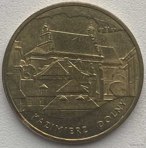 Польша 2 злотых 2008 г. Памятники Польши. Казимеж-Дольны
