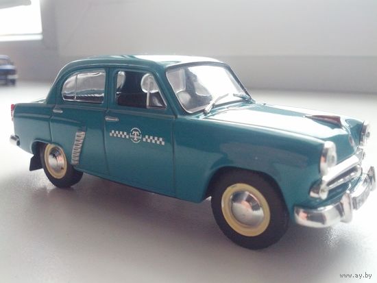 Москвич 402 с наклейкой такси  Автолегенды СССР  72
