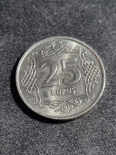 Турция 25 куруш 2019
