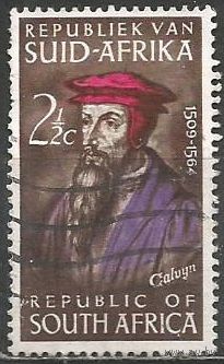 Южная Африка(Республика). 400 лет со дня смерти Ж.Кальвина. Реформатор. 1964г. Mi#341.