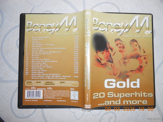 Boney M – Gold - 20 Super Hits ... and more /DVD