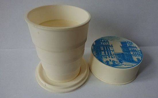 Складной стаканчик "Мiнск", СССР.  САМОВЫВОЗ!