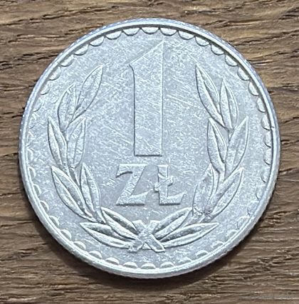 1 Злотый Польша 1987г.