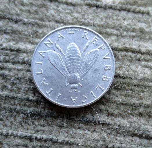 Werty71 Италия 2 лиры 1954 Пчела