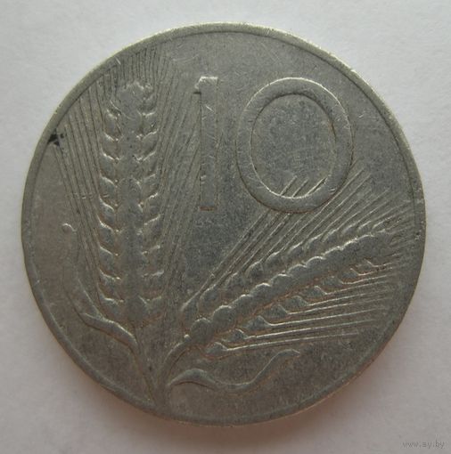 10 лир 1953 года Италия