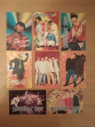 Backstreet boys. 8 открыток. Почтой не высылаю.