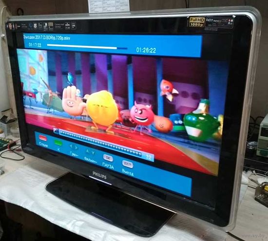 Телевизор жк Philips 32" pfl 7603 d ambilight lcd