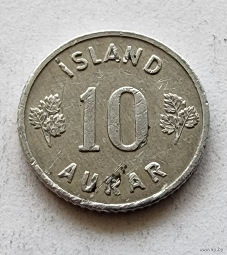 Исландия 10 эйре, 1971