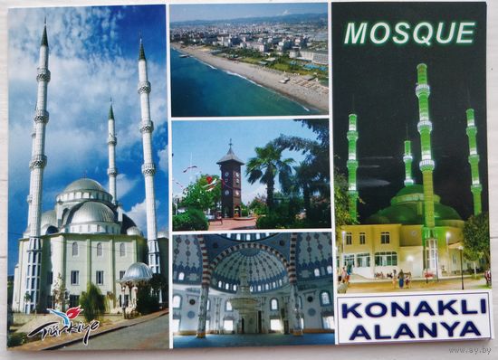 Открытка город Конаклы  (Konakli Alanya) (Турция)