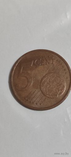 Франция 5 евроцентов 2008