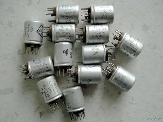 Реле РЭС9 13 шт