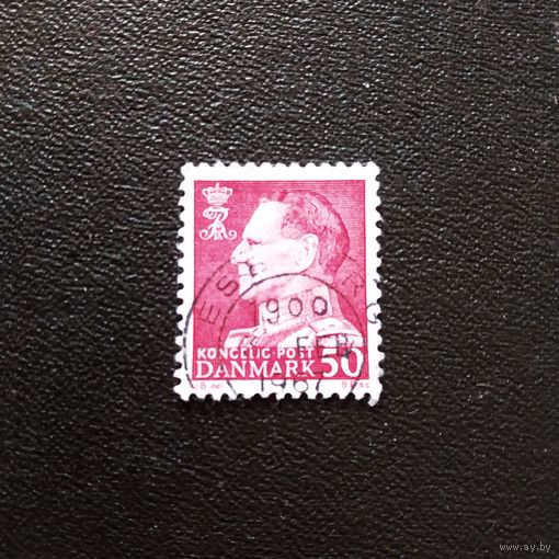 Марка Дания 1965 год  Король Фредерик IX