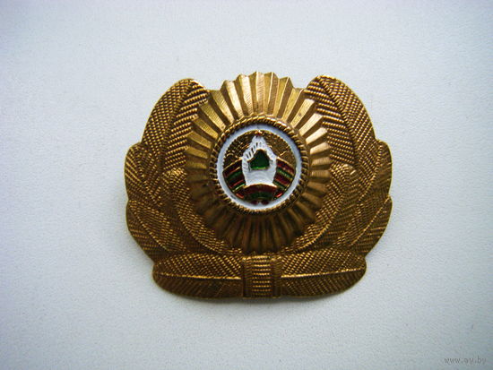 Кокарда Таможня РБ. Тяжёлый метал.