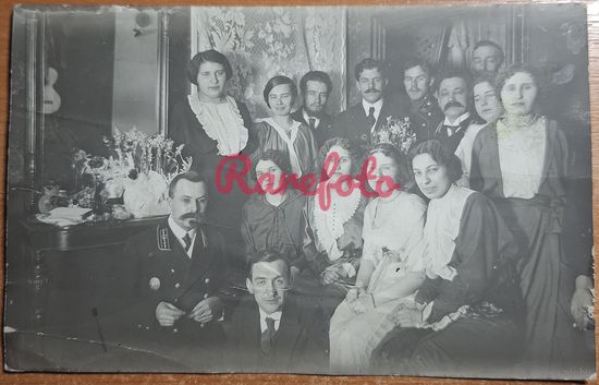 1910-е Открыточный формат служащие дворяне шляхта усадьба
