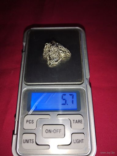 Цепочка серебро, для девушки или ребенка.