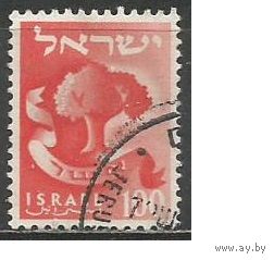 Израиль. 12 колен Израилевых. Ашер. 1955г. Mi#126.