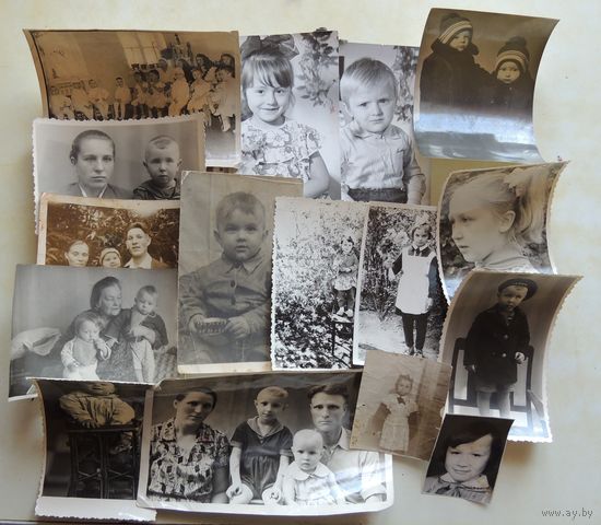 Фото "Наши дети", 1950-60 гг., 13 шт.