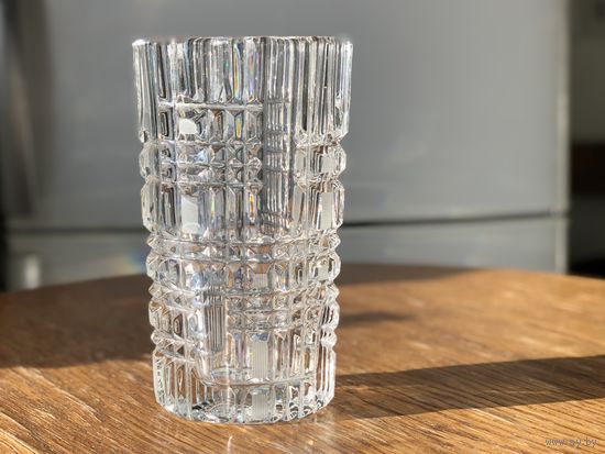 Ваза ЛЗХС хрусталь винтаж 20х12