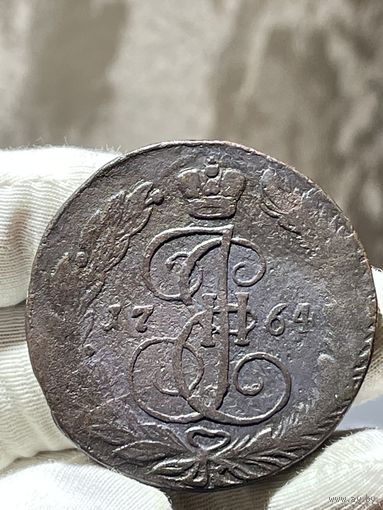 5 копеек 1764 ЕМ без МЦ.Кладовая.