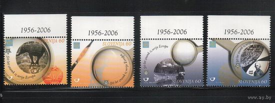 Словения-2005(Мих.543-546) ** , Европа , Филателия(1)