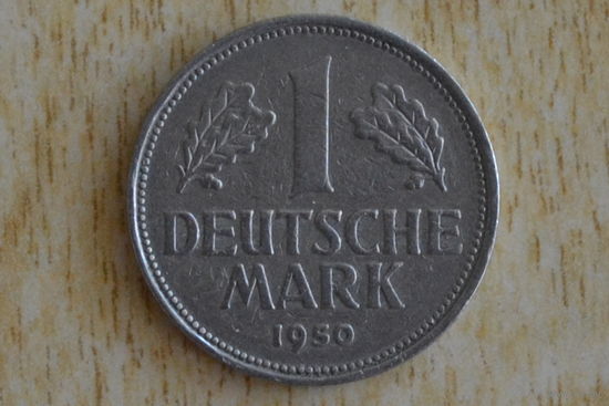 Германия 1 марка 1950 D