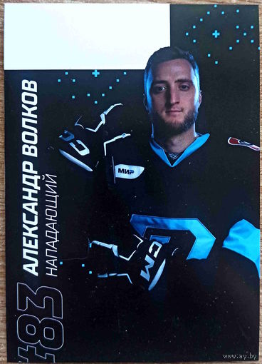 Александр Волков  Карточка игрока клуба "Динамо" Минск (КХЛ 2023-2024)