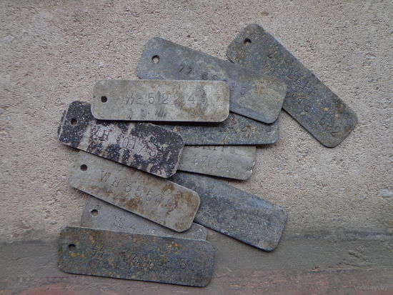 Авто бирки WW2.Копии