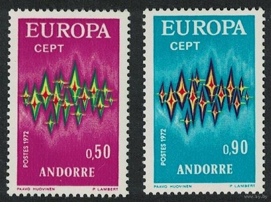 1972 Андорра фр. 238-239 Европа Септ 20,00 евро