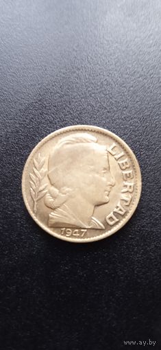 Аргентина 10 сентаво 1947 г.