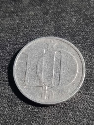 Чехословакия 10 геллеров 1970