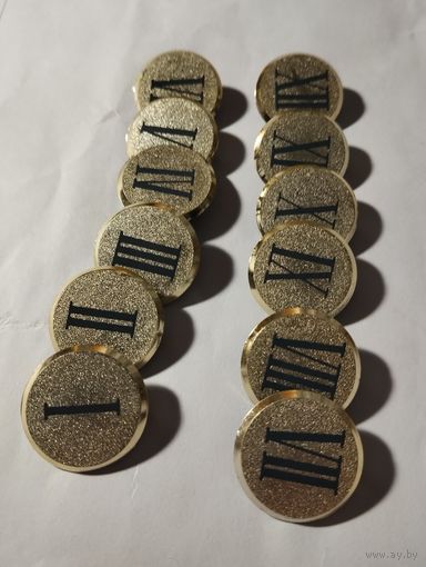 Цифры для часов.