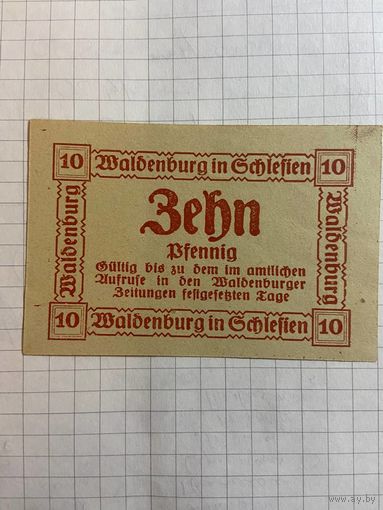 10 пфеннингов (нотгельды) г. Германия.-3