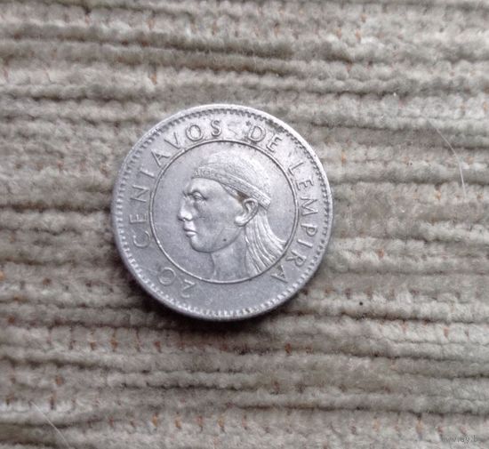 Werty71 Гондурас 20 сентаво 1991