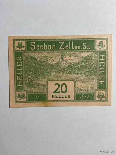 20 геллеров (нотгельды) 1921 г. Австрия.-0812