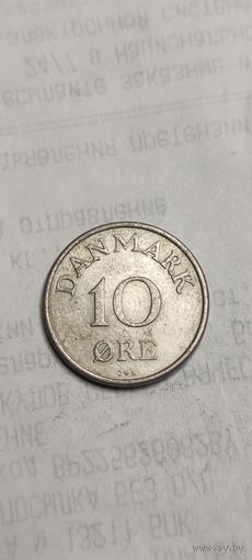 Дания 10 эре 1958
