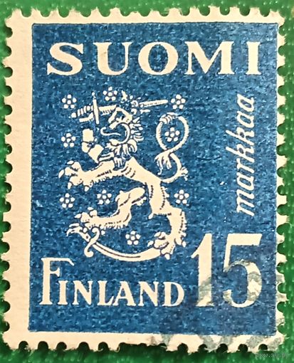 Финляндия 13 сентября 1948. Герб страны