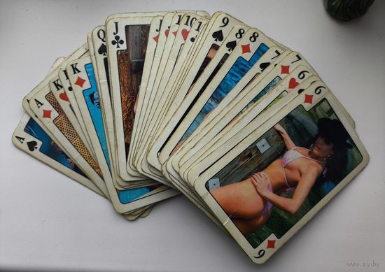 Карты игральные эротика