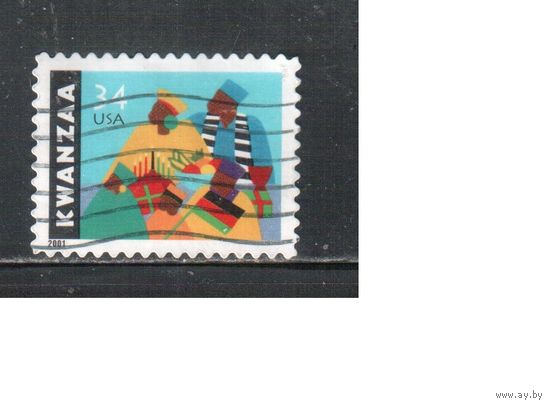 США-2001 (Мих.3506) , гаш., Фестиваль(одиночка),