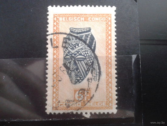 Конго, колония Бельгии, 1948. Африканское искусство