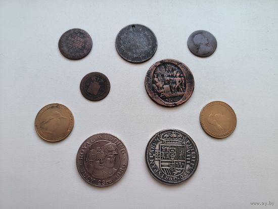 5 старых монет + 4 медали с 1 рубля за вашу цену