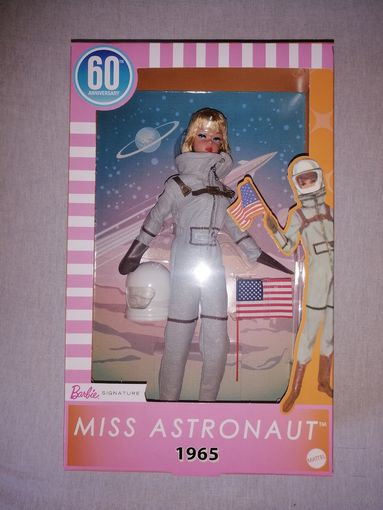 Кукла Barbie miss astronaut 1965 кукла барби
