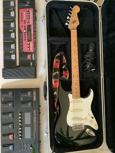 Гитара японский Fender squire Stratocaster