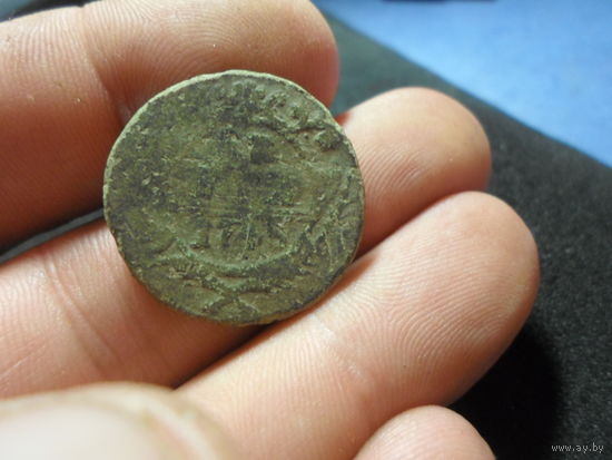 Денга 1745 г. Российская Империя редкая (2)