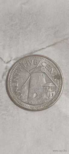 Барбадос 25 цент 2003