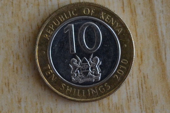 Кения 10 шиллингов 2010