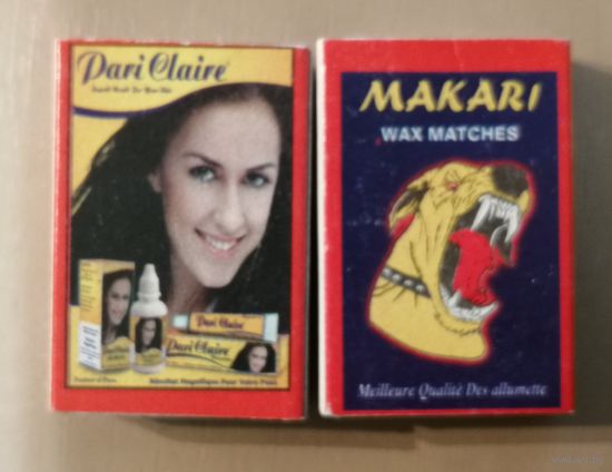Спичечные коробки 4.4 х 3 х 1 см, серия "MAKARI", спички