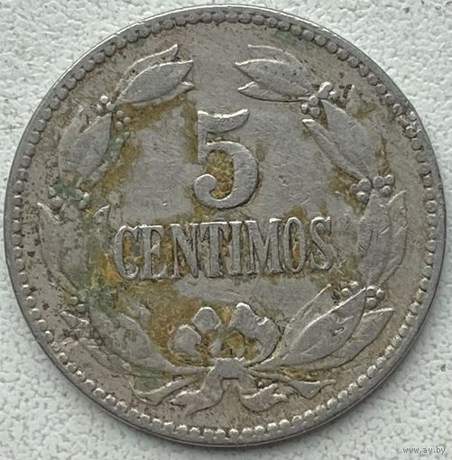 Венесуэла 5 сентимо 1938 г.