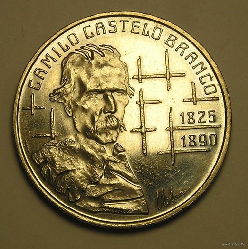 Португалия 100 Эск. 1990 Камило Кастело Бранко